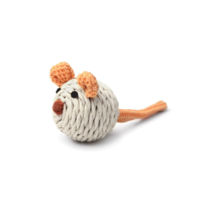 Cozy Knit Cat Toy